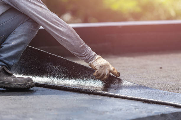 Professional Crawl Space Encapsulation technician working in West Unity, OH